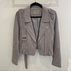 Blank NYC Suede Moto Jacket